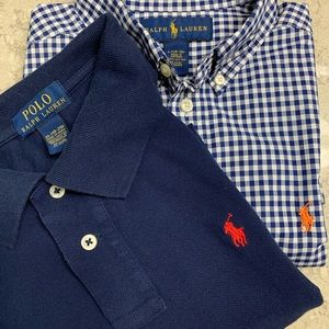 Ralph Lauren Boys Polo & Short Sleeve Button Down
